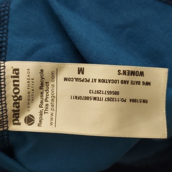 Patagonia Margot 3/4 Sleeve V Neck Pullover Dress - Picture 10 of 11